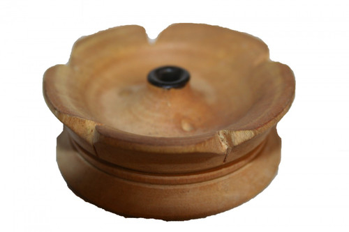 Handcarved Wood Incense burner. At Tibet Spirit Store